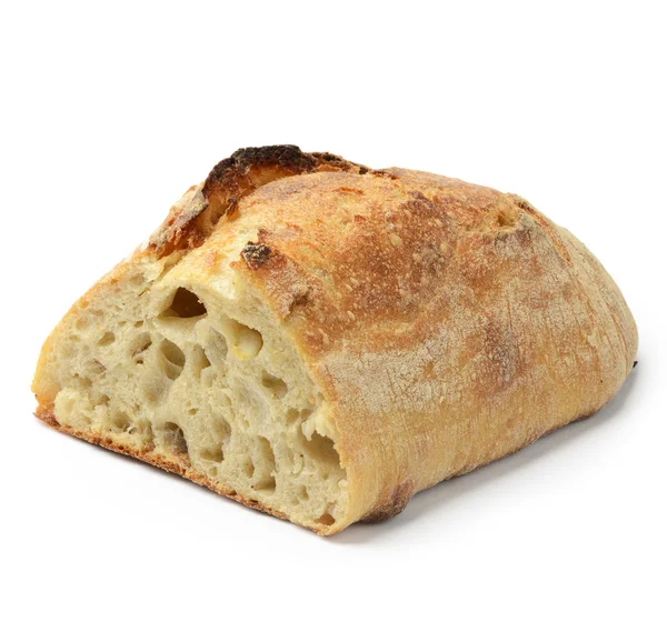Witte knapperig brood — Stockfoto