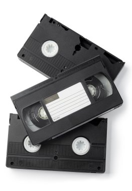 VHS cassetes