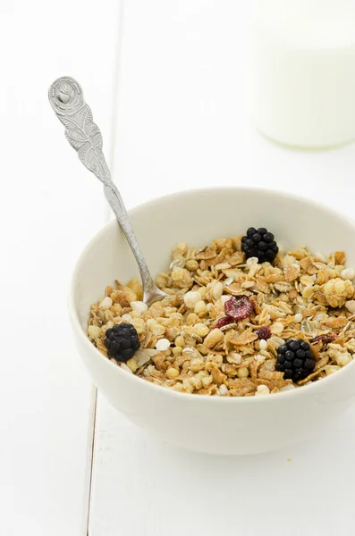 Cuenco con cereales — Foto de Stock