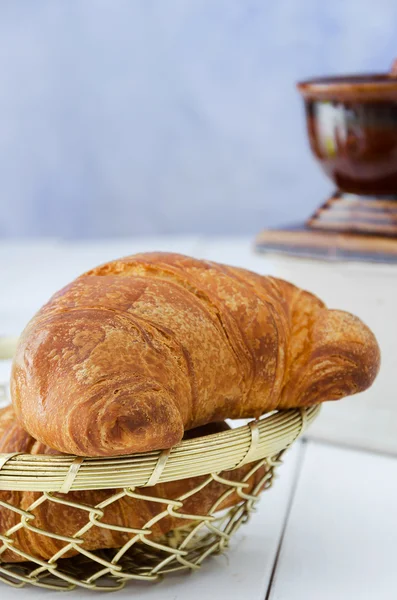 Close up of croissant — Stock Photo, Image