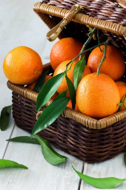 Mandalina rustik sepeti