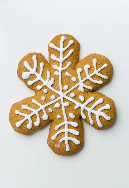 星の形のジンジャーブレッドのクッキー — ストック写真