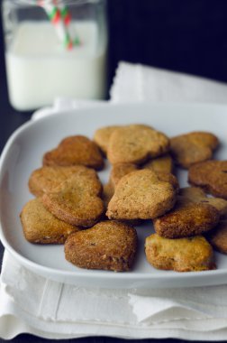 kalp şekilli kurabiye