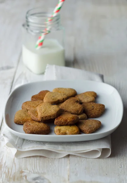 Heart shaped cookies — Stock Photo, Image