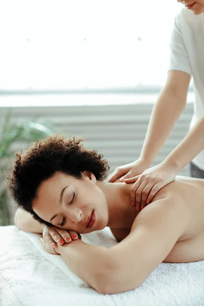 Beauty Body Care Woman Spa Salon — Stock Photo, Image