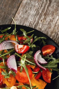 Akşam yemeği. Lezzetli sebzeler.