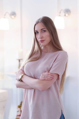 Güzellik. Güzel yüzlü kadın