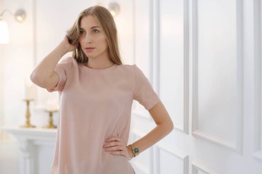 Güzellik. Güzel yüzlü kadın