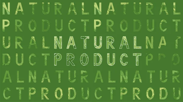 Натуральная Этикетка 100 Натуральный Зеленая Экологическая Сельскохозяйственная Продукция Круглая Наклейка — стоковый вектор