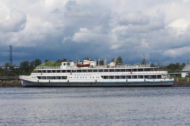 motorlu gemi korolenko Körfez salakka-Lahti, vyborg şehir.