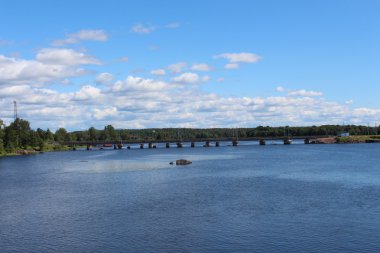 Vyborg demiryolu Köprüsü.