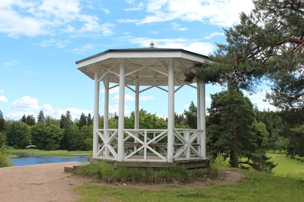 A pavilon, a Monrepo Park-Vyborg. — Stock Fotó