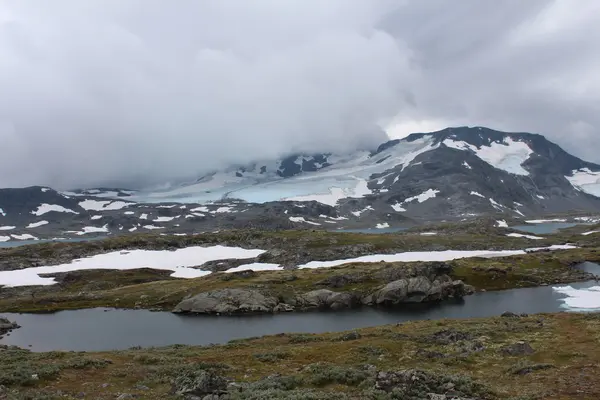 Glaciar Continental en Noruega . — Foto de Stock