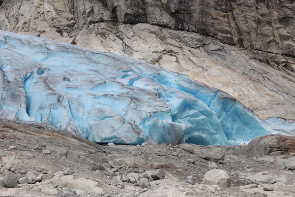 Nigardsbreen 是在挪威的一个冰川. — 图库照片