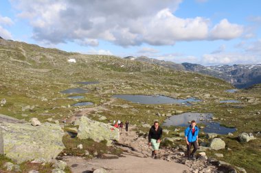 Trolltunga yol.