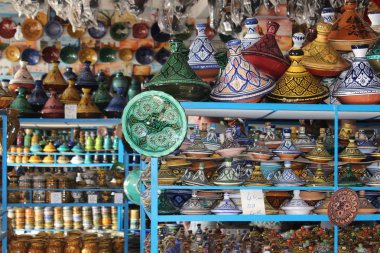 Fas seramik Dükkanı.