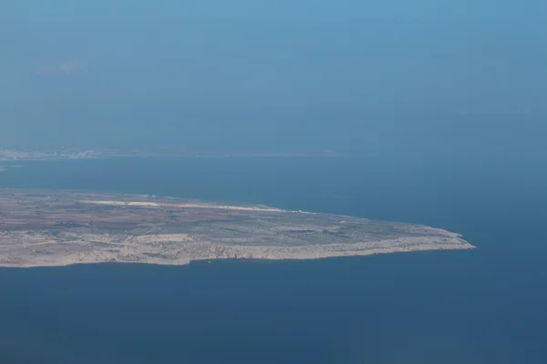 A view from the airplane. — Stock Photo, Image