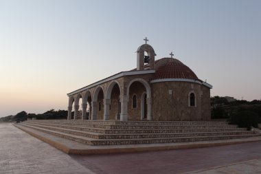 Agios epiphanios kilise Ayia Napa, Kıbrıs.