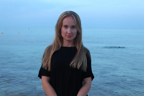 genç bir kadın portresi.