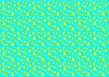 Yeni yıl seamless modeli.