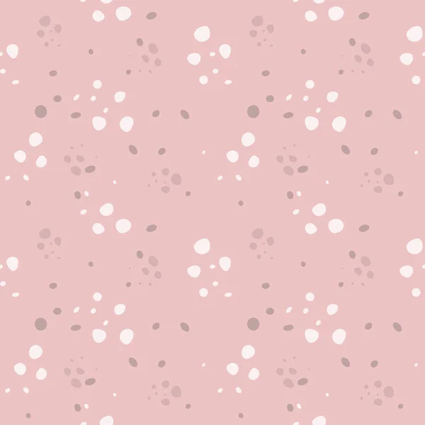 Seamless Pattern Texture Drops Pink Background — Stock Vector