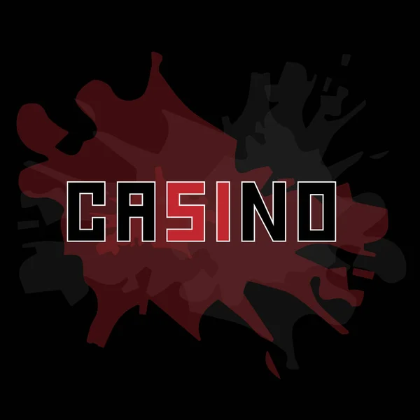 Fundo Casino Cartões Num Fundo Escuro Jogos Azar Casino Vegas —  Vetores de Stock