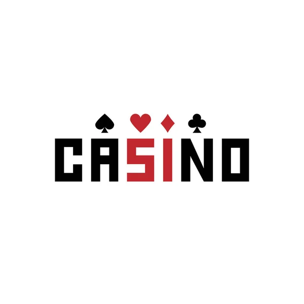 Fondo Del Casino Cartas Sobre Fondo Oscuro Apuestas Casino Vegas — Vector de stock