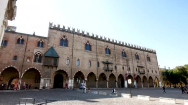 Mantua, İtalya, Dük Sarayı manzarası