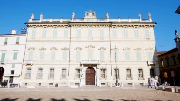 Mântua Itália Vista Palácio Episcopal — Vídeo de Stock