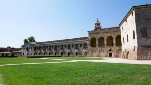 Mântua Itália Lanscape Castelo São Jorge — Vídeo de Stock