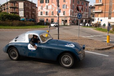 Piacenza, İtalya, 1000 Miglia tarihi yarış arabası, Fiat Ala D 'Oro 1947