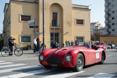 Piacenza, İtalya, 1000 Miglia tarihi yarış arabası, Cisitalia 202 Nvolari 1947
