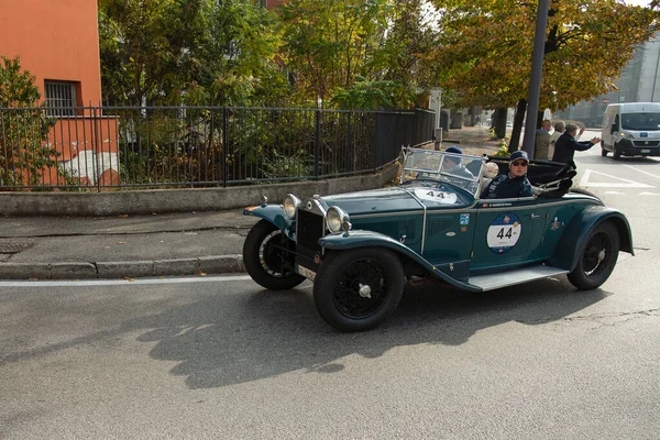 Piacenza Italy 1000 Miglia Historic Race Car Lancia Lambda Spider — Stock Photo, Image