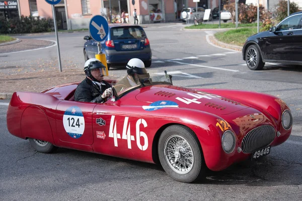 Piacenza Italia 1000 Miglia Coche Carreras Histórico Cisitalia 202 Pinin — Foto de Stock