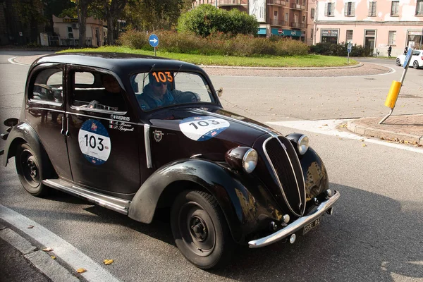 Piacenza Italy 1000 Miglia Historic Race Car Cisitalia Spider Nuvolari — Stock Photo, Image