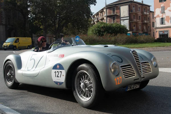 Piacenza Italy 1000 Miglia Historic Race Car Healthcare 2400 Silverstone — 图库照片