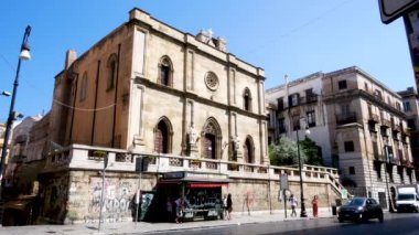 Palermo, İtalya, Sant 'Antonio azalıyor ya da Ecce Homo kilisesi