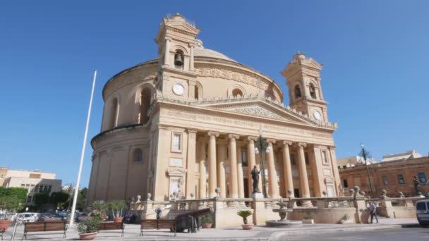 Mosta Malte Église Rotonde — Video