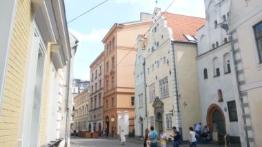 Riga, Letonya, Üç Kardeş Ortaçağ konutları
