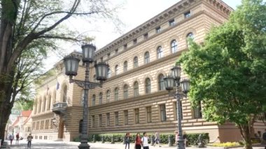 Riga, Letonya, parlamento binası