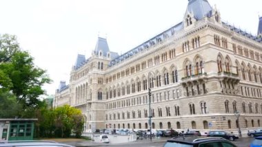 Vienna, Austria, view of Rathaus city hall