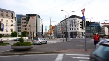 Bratislava, Slovakya, trafik manzarası