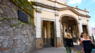 Bratislava, Slovakya, kalenin girişi.