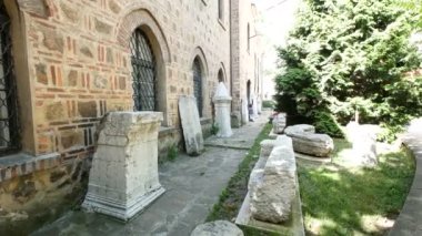 Sofya, Bulgaristan ve Ulusal Arkeoloji Müzesi 'nin dış açığı