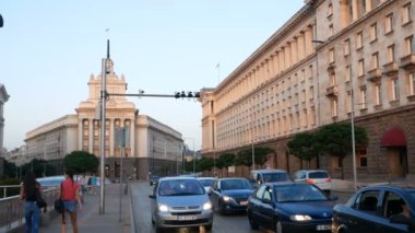 Sofya, Bulgaristan, Prenses Maria Luiza Bulvarı manzarası