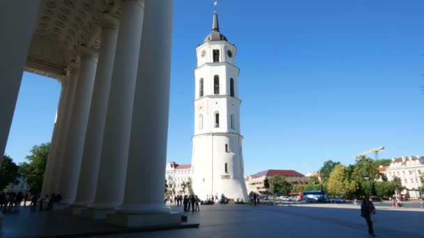 リトアニアのヴィリニュス塔の鐘 — ストック動画