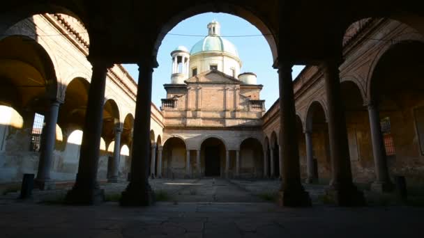 Cremona Italien Saint Facio Eller Foppone Kyrka — Stockvideo