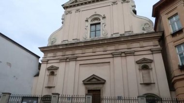 Krakow, Polonya, St. Andrew Kilisesi manzarası