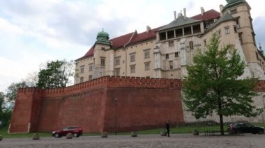 Krakow, Polonya, Wawel Tepesi manzaralı