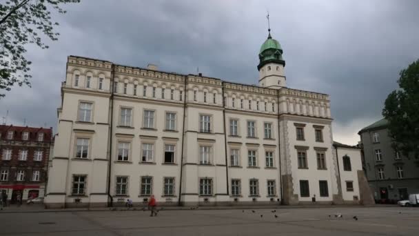 Kraków Polska Widok Muzeum Etnograficzne — Wideo stockowe